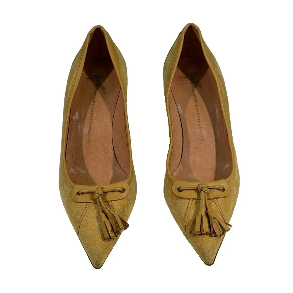 Giuseppe Zanotti mustard all